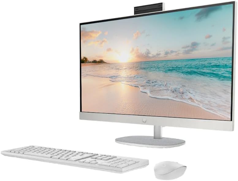 HP 27" FHD Touchscreen All-in-One Desktop Computer - Image 2