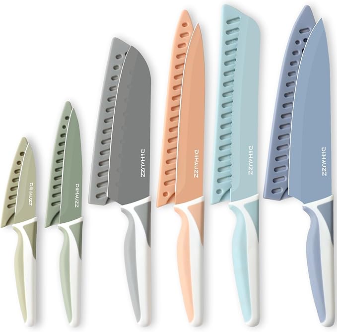 12-Piece Kitchen Knife Set