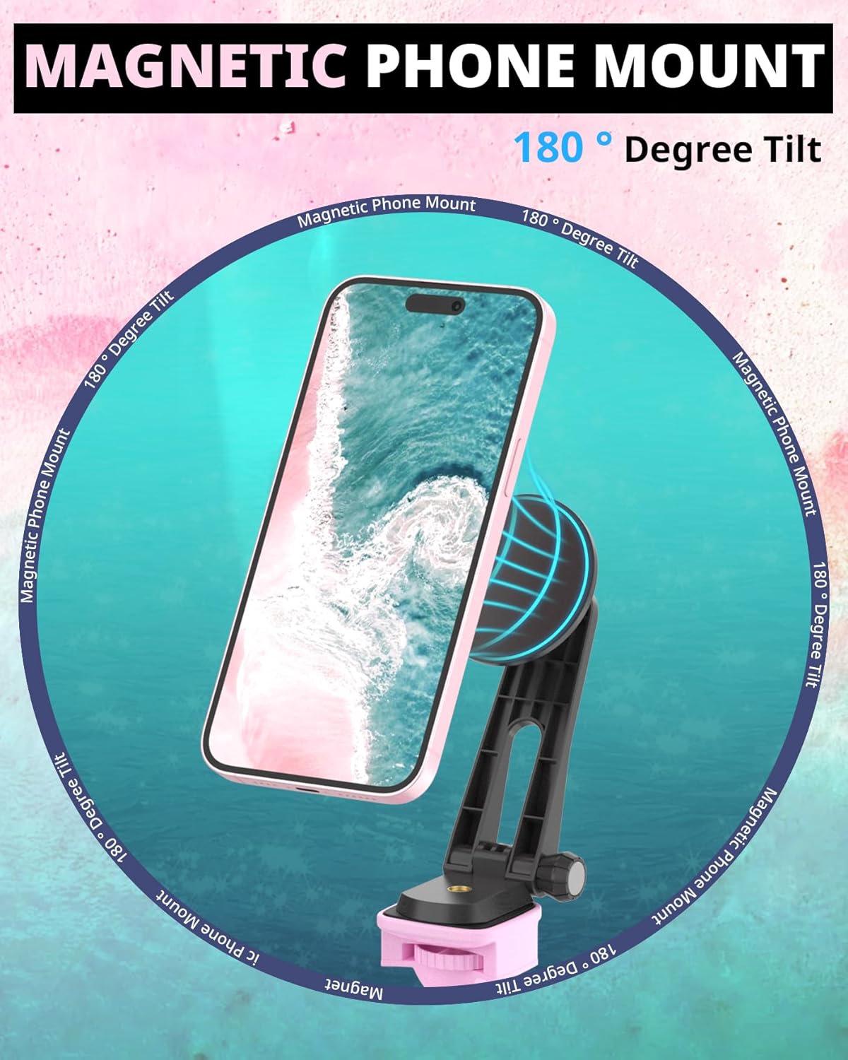 UBeesize 12'' Selfie Ring Light with 62’’ Tripod Stand for Video Recording, Live Streaming - Image 6