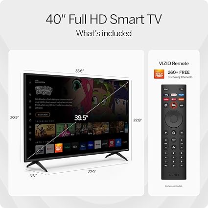 VIZIO 40-inch D-Series Full HD 1080p Smart TV - Image 4